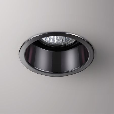 Встр.св-к IP20 GU10 50W 220V BUTT жемчужный черный NOVOTECH