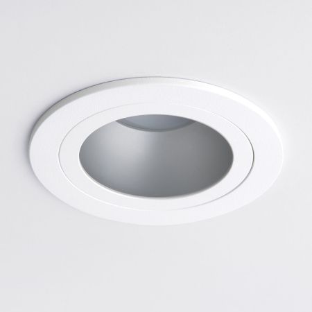 Встраиваемый точечный светильник GU10 серебро/белый IP20 (a053353) Elektrostandard