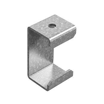 Распорка консоли подвеса для средних нагрузок 150-300 мм для стоек сечением 30х50 мм, толщ. 3,0 мм, гор. цинк Ostec