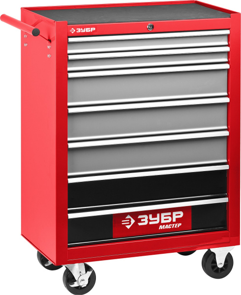 Инструментальная тележка, 7 ящиков, 680х330х880мм, Мастер ЗУБР