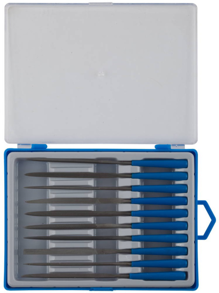 Профи набор надфилей 10 шт 140 мм, в боксе ЗУБР