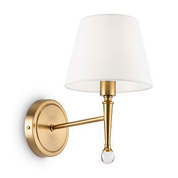 Настенный светильник (бра) 1*E14 40Вт Латунь IP20 Rosemary FR5190WL-01BS1 Freya