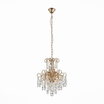 Люстра подвесная Золотистый/Прозрачный E14 6*40Вт SL846.203.06 ST LUCE