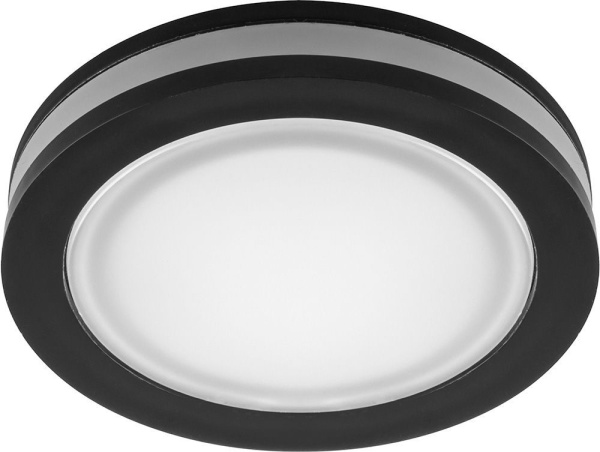 Светодиодный светильник Feron AL600 встраиваемый 7W 4000K черный