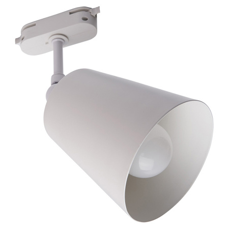 Светильник Feron AL158 трековый однофазный на шинопровод под лампу E27, белый