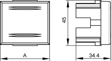 Переключатель на 2 направления, «Viva», 1 мод., белый DKC