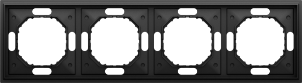 Donel S08 Podium черный графит рамка 4-я, серия DB