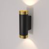 Светильник настенный 2*GU10 золото, черный IP20 Poli (a058982) Elektrostandard