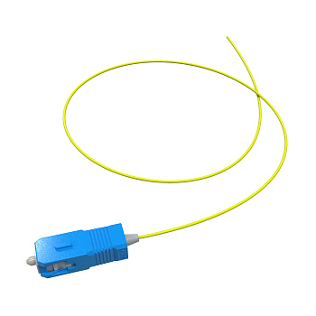 Пигтейл оптический, 9/125 (OS2), SC/UPC, 1.5 м DKC