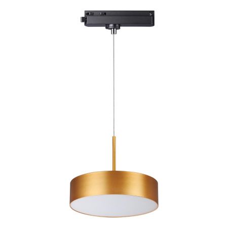 Св-к трековый,провод 1.2м IP20 LED 30W 4000K 2600Лм 100-265V матовое золото PROMETA NOVOTECH