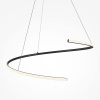 Подвесной светильник LED 31Вт Черный IP20 Curve MOD242PL-L33BK Maytoni