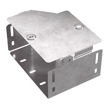 Переходник правый с крышкой Стандарт 200х150х100 Промрукав