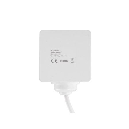 Удлинитель Cube Lite Extended 3 Euro 16А, 3 USB 2A+C с блоком 5В/3.1А, кабель 1,5м RocketSocket, цвет белый-серый