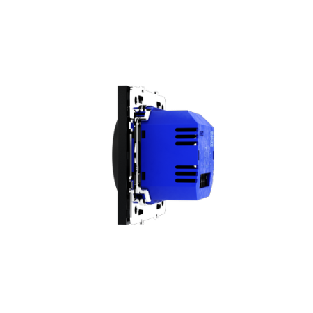Терморегулятор электронный Voltum S70 с индикацией и датчиком, для теплого пола, (графит)