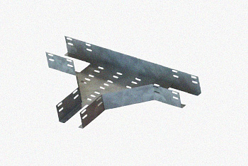 Лоток тройниковый перфорированный ОТ 250х65 УТ1,5, горячее цинкование S1,5