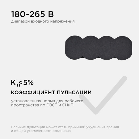 31-06 Светильник светодиодный, настенный, 8Вт, 230В/50Гц, 660лм, 3000К, IP54, 210х80х35мм, черный, алюминий APEYRON