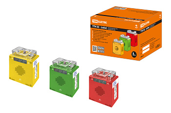 Трансформатор тока измерительный ТТН 30/250/5-5VA/0,5-Р (3 шт., color) TDM