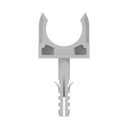 Держатель с защелкой и дюбелем, д.20мм DKC