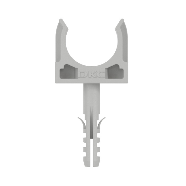 Держатель с защёлкой и дюбелем, д.20мм R DKC