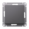 ATLASDESIGN 1-клавишный ПЕРЕКЛЮЧАТЕЛЬ, сх.6, 10АХ, механизм, БАЗАЛЬТ Schneider Electric