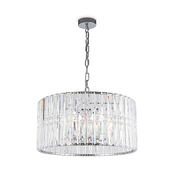 Подвесной светильник 6*E14 60Вт Хром IP20 Facet MOD094PL-06CH Maytoni