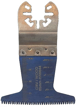 Полотно пильное погружное по древесине Cr-V 65*40*14TPI HR6644 Hilberg