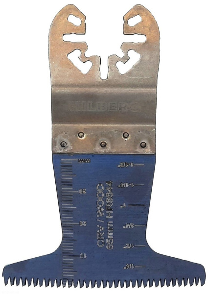 Полотно пильное погружное по древесине Cr-V 65*40*14TPI HR6644 Hilberg