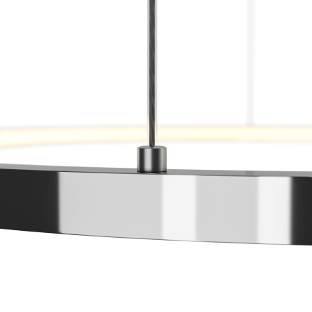 Подвесной светильник 1*LED 36Вт Хром IP20 Glint MOD072PL-L36CH3K Maytoni