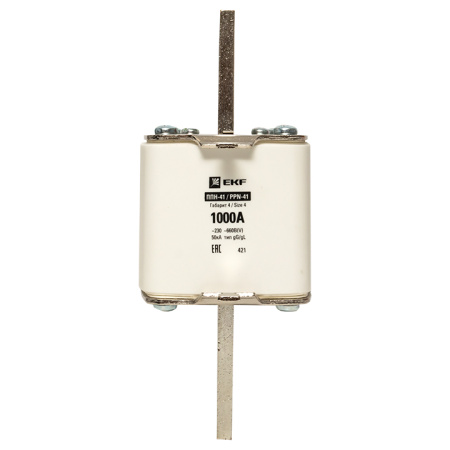 Плавкая вставка ППН-41 1250/1000А габарит 4 PROxima EKF