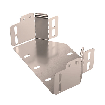 Переходник симметричный Стандарт INOX (AISI 409) 200х150х80 Промрукав