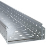 Лоток перфорированный 80х80х6000, 1,5 мм, цинк-ламельный DKC