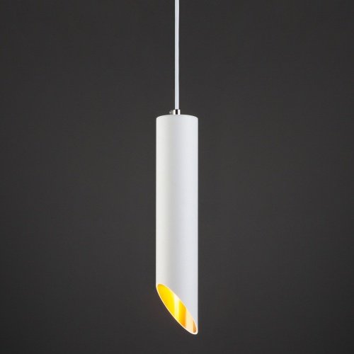 Подвесной светильник 1*GU10 50Вт IP20 (7011 MR16 WH/GD белый/золото) Eurosvet