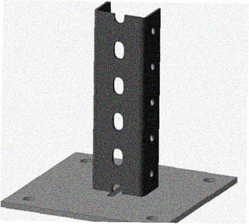 Стойка напольная (потолочная) СНП720 УТ1,5,горячее цинкование, S2,5