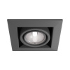 Встраиваемый светильник 1*GU10 50Вт Серебро IP20 Metal Modern DL008-2-01-S Technical