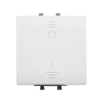 Выключатель двухполюсный одноклавишный модульный, "Avanti", "Белое облако", 2 модуля DKC