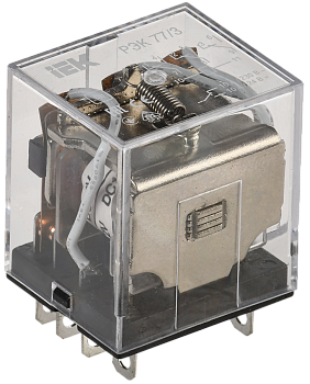 Реле промежуточное РЭК77/3(LY3) 10А 12В DC IEK