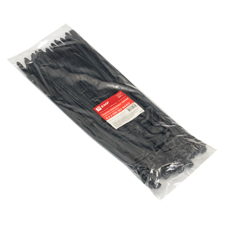 Хомут нейлоновый черный (8,2х400) (100шт) Basic EKF