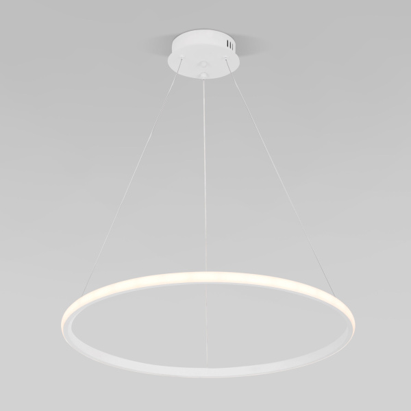 Подвесной светодиодный светильник с ПДУ белый IP20 (90264/1 белый) Eurosvet