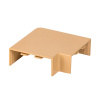 Поворот 90 гр, (40х16) (4 шт) светлое дерево EKF-Plast