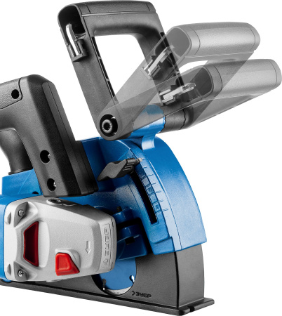 Штроборез (бороздодел) Профессионал, ЗШ-П30-1400 ПСТК, 30 мм, 125 мм диск, 1400 Вт, кейс ЗУБР