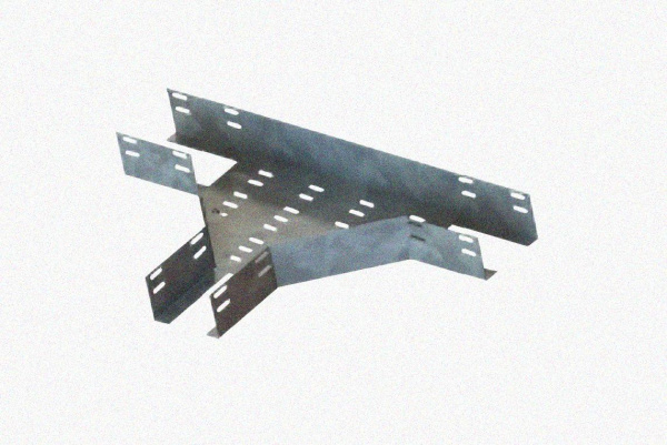 Лоток тройниковый перфорированный ОТ 400х65 УХЛ1, горячее цинкование, S1,2