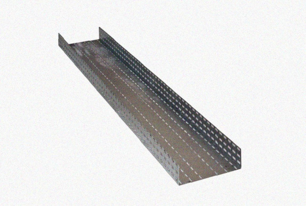 Лоток перфорированный ЛМ 150х50х3000 УТ1,5, горячее цинкование, S1,2