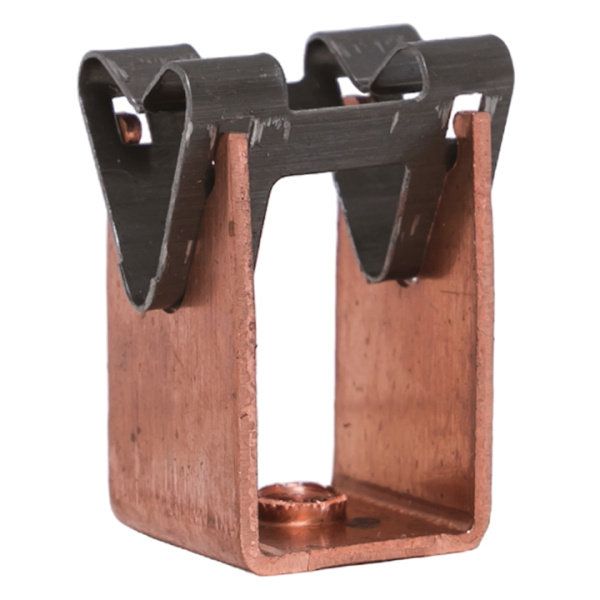 Держатель токоотвода металлический 35мм, L=20мм, Ni/Сu PROxima EKF