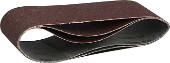 75х457 мм, P80, лента шлифовальная МАСТЕР, для ЛШМ, 3 шт. ЗУБР