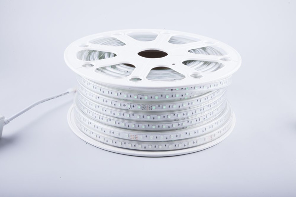 Светодиодная LED лента Feron LS706, 60SMD(5050)/м 11Вт/м 50м IP65 220V RGB