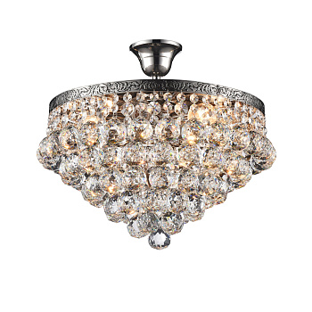 Люстра 6*E27 60Вт Никель Антик IP20 Gala DIA783-CL38-6-N Maytoni