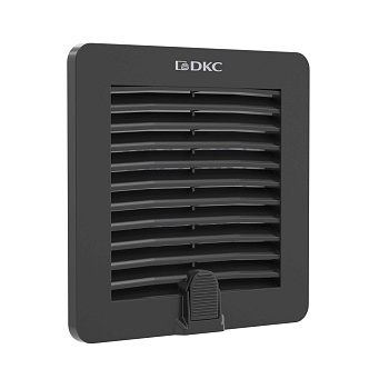 Вентиляционная решетка с фильтром RF 150x150 мм, IP54, RAL9005 DKC