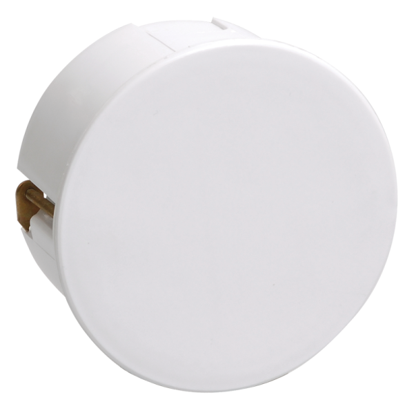 Коробка распаячная КМ41024 d80х40мм для полых стен (металлические лапки, с крышкой) IEK