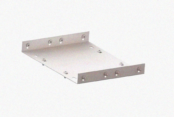 Соединитель лотковый замковый СЛЗ-100х100х0,7 УТ1,5, оцинкованный лист, S0,7