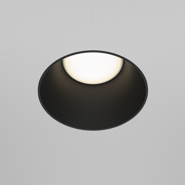 Встраиваемый светильник 1*GU10 20Вт Черный IP20 Downlight DL051-01-GU10-RD-WB Technical Maytoni